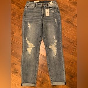 Brand New Judy Blue Boyfriend Style Jeans